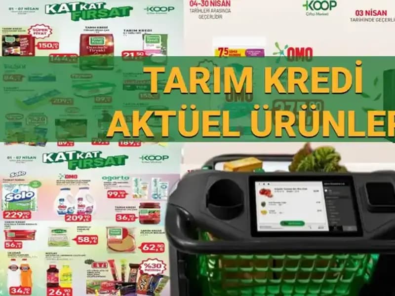 Nisan Ayında Tarım Kredi Kooperatifi'nden Büyük İndirim Fırsatları!