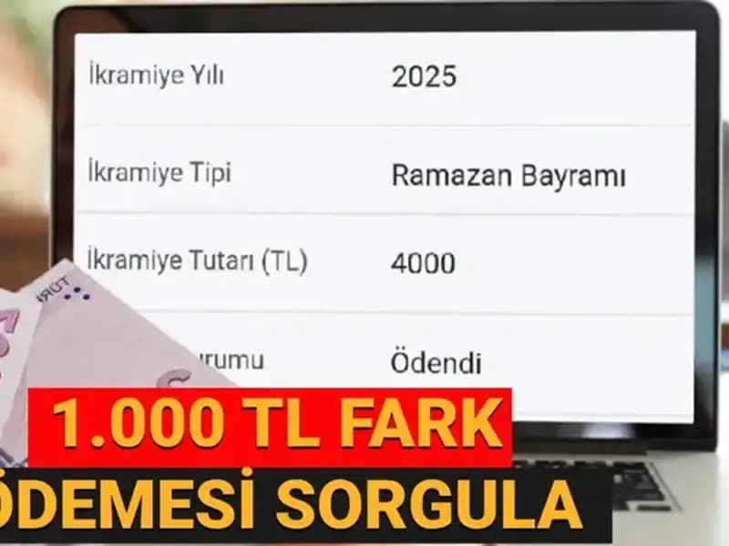 Emekli Bayram İkramiyesi Fark Ödemeleri Yattı mı? 1000 TL Sorgulama Rehberi