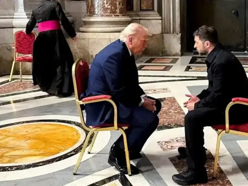 Zelenski: “Trump ile En İyi Görüşmemiz Vatikan’daydı”