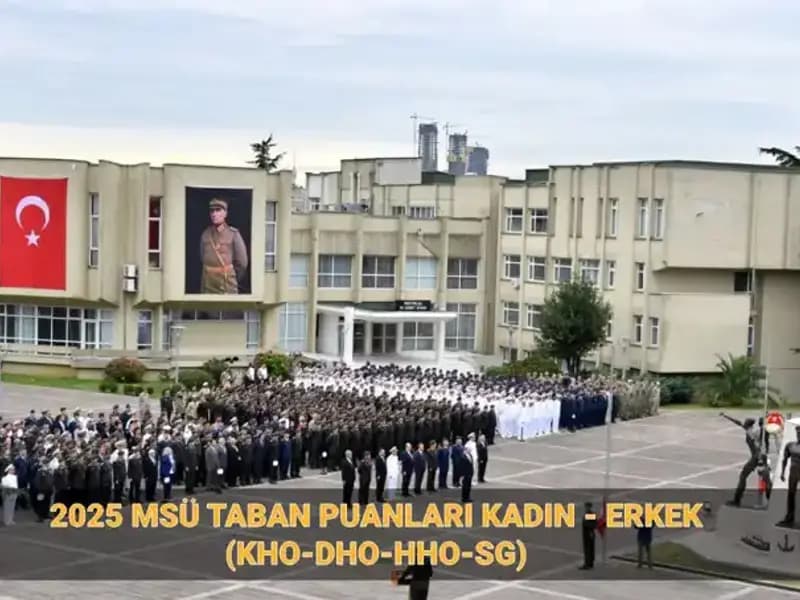 2025 MSÜ: Kara, Deniz, Hava ve Sahil Güvenlik Taban Puanları Açıklandı!