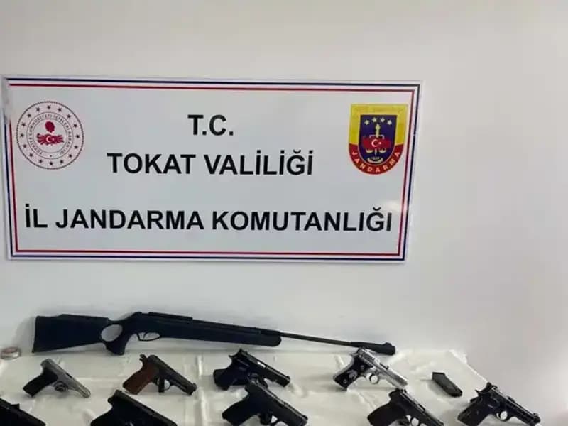 Tokat'ta Kaçak Silah Operasyonu: İki Şahıs Yakalandı!