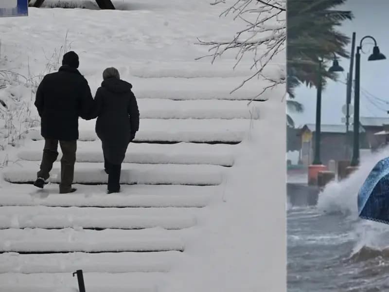 Meteoroloji'den 19 il için sağanak, kar ve fırtına uyarısı