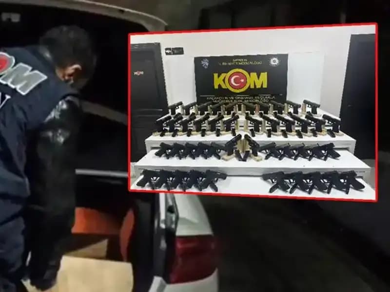 Mersin'de Şok Baskın: Otomobil Değil, Silah Deposuna Dönüşen Araçlar