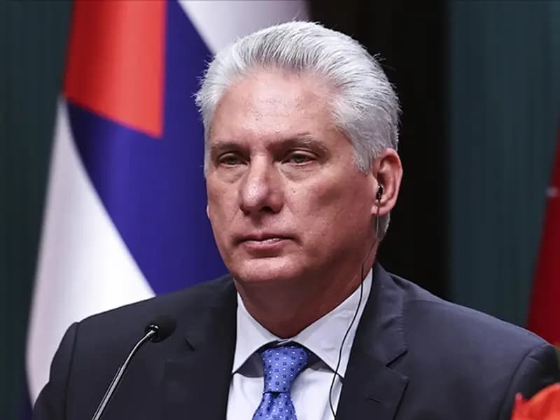 Küba Devlet Başkanı Diaz-Canel, ABD ile Görüşmeler Yapıyor