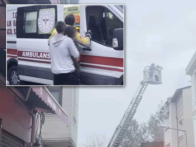 Fatih'te Yangın: İki Katlı Apartmanda Mahsur Kalanlar Kurtarıldı