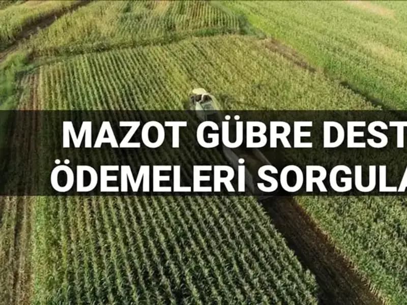 Mazot ve Gübre Desteği Ödemeleri Mart 2025’te Yapılacak: Detaylar Burada!