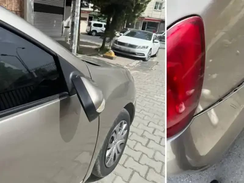 Motosikletli Maganda, Akşam Saatlerinde Mahallede İnanılmaz Olaylara Neden Oldu