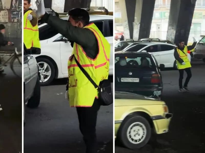 Suriye'de Trafiği Gönüllüler Tarafından Yönetiliyor