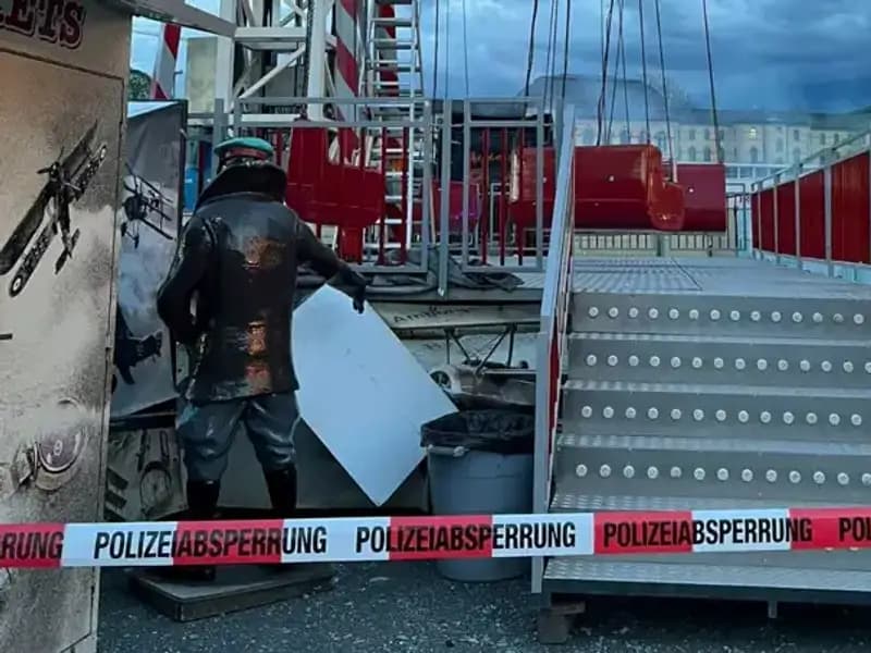 Salıncak Faciası: Reklam Direklerine Çarpma Anı Hayal Kırıklığı Yarattı