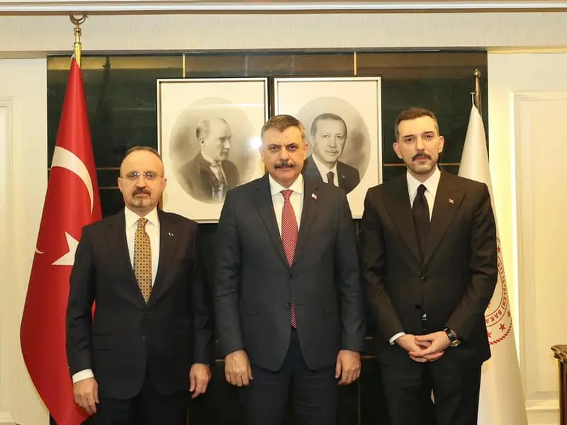 İçişleri Bakanı Çiftçi, Sivil Toplumla İlişkiler Genel Müdürlüğü'nü Bilgilendirdi