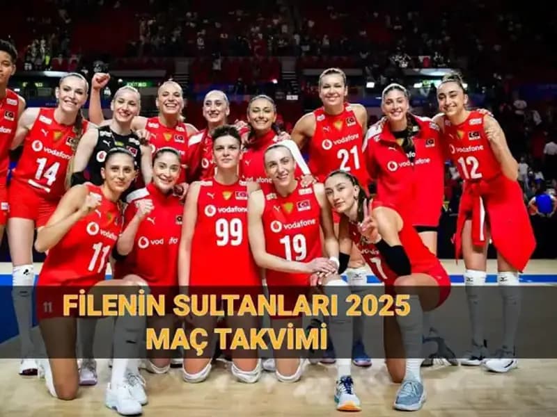 A Milli Kadın Voleybol Takımı'nın 2025 Maç Takvimi Açıklandı!