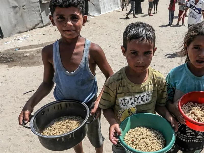 BM: Gazze’de İnsanlar Ortalama İki Günde Bir Yemek Yiyor