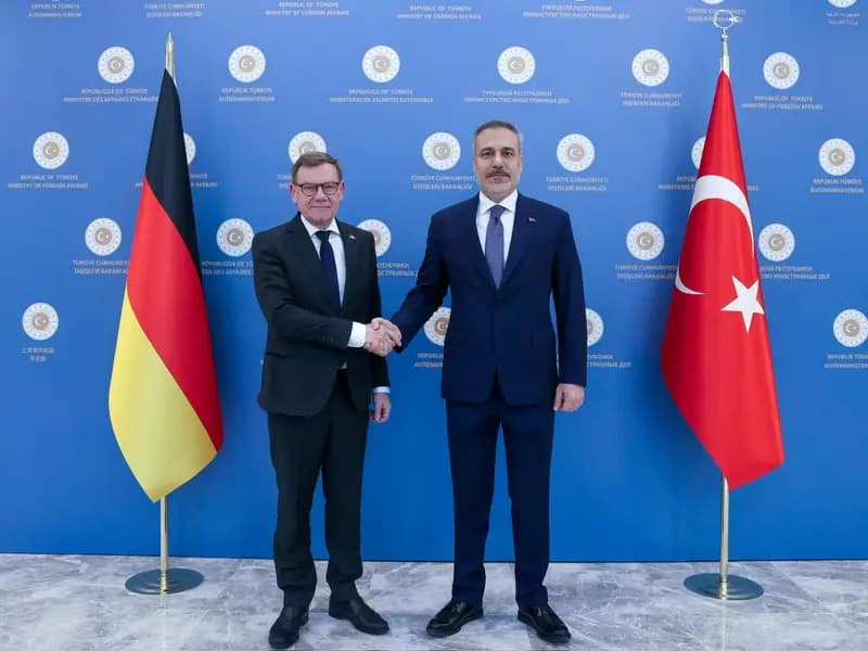 Dışişleri Bakanı Fidan, Almanya Mevkidaşı Wadephul'u Ağırladı