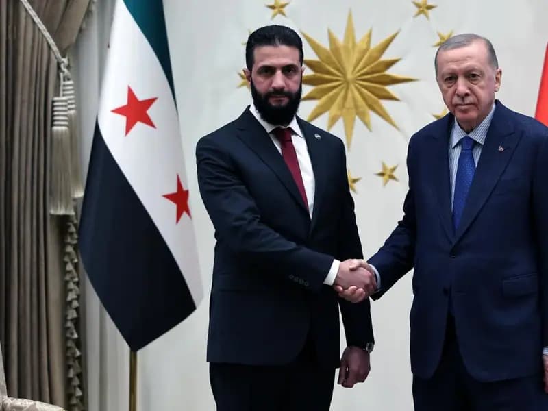 Cumhurbaşkanı Erdoğan, Ahmed Şara ile Görüştü