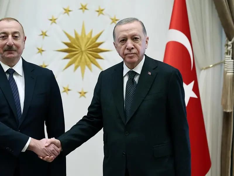 Cumhurbaşkanı Erdoğan, Aliyev ile Görüştü