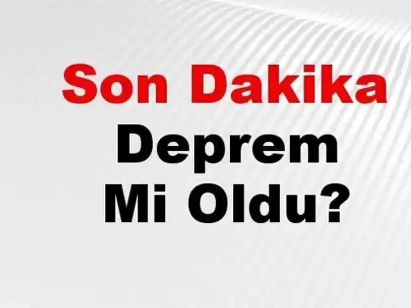 Konya'da Şok Edici Deprem! Son Gelişmeler Neler?
