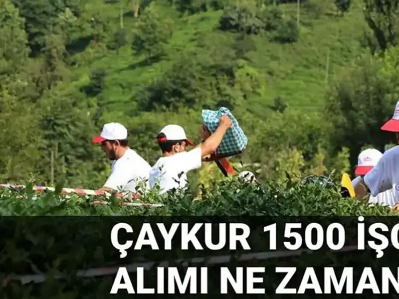 Çaykur İşçi Alımı Başvuru Tarihleri ve Son Gelişmeler