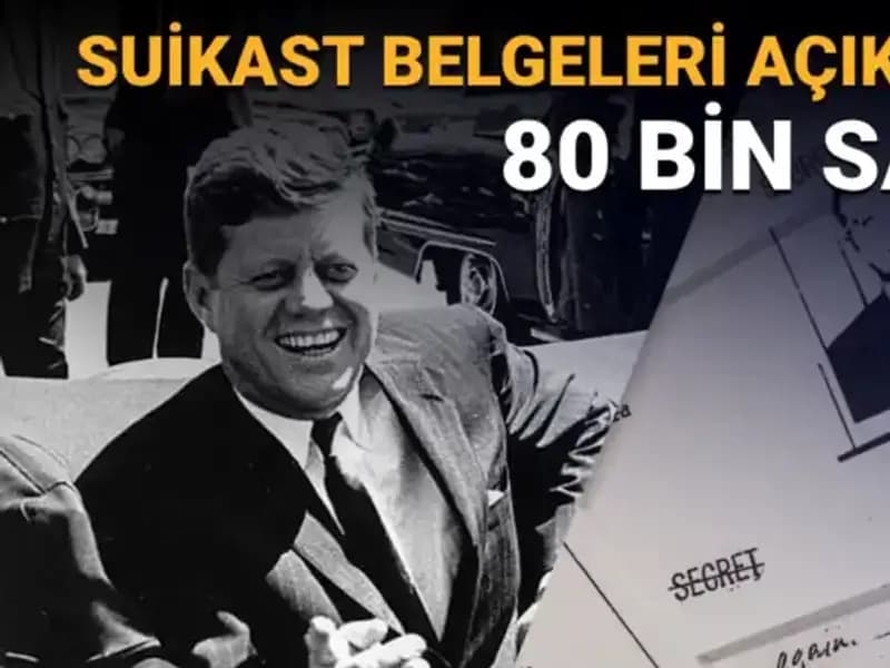 Kennedy Suikastı Belgeleri Açıklandı: Gizli Gerçekler Ortaya Çıkıyor