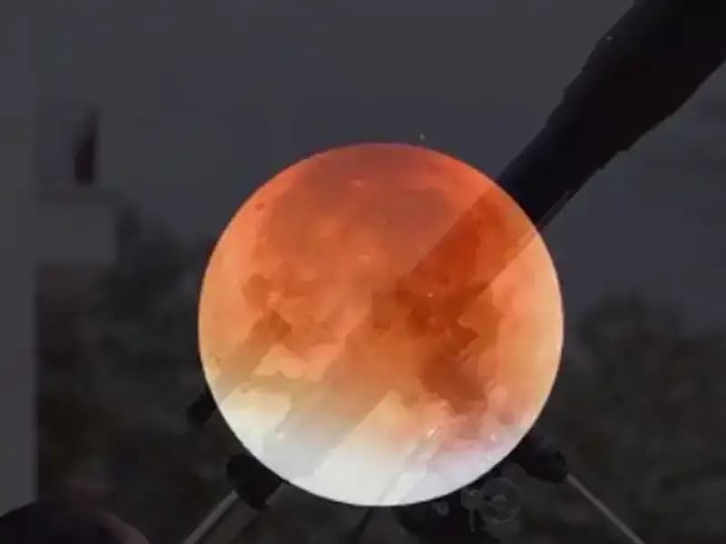 Geceyi Kızıl Işığa Dönüştüren Ay Tutulması İçin Geri Sayım Başladı