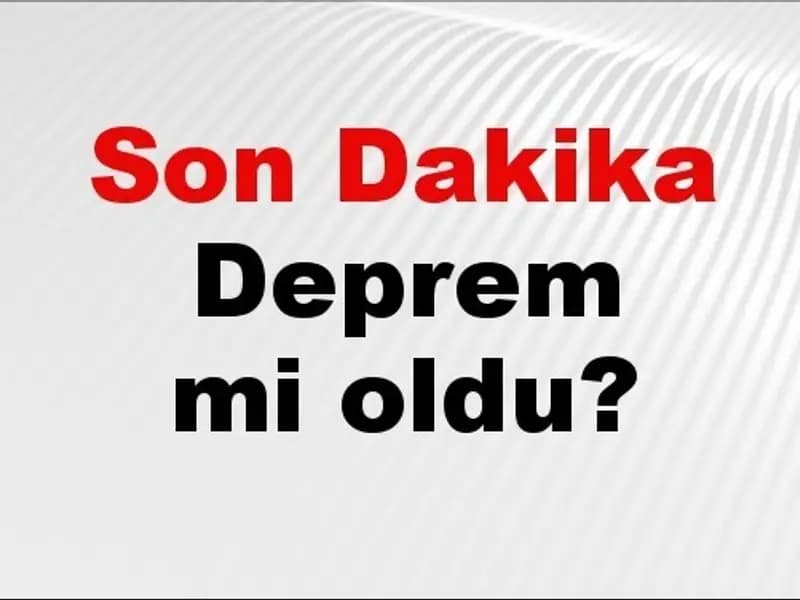 7 Nisan 2026'da Türkiye'de Deprem Alarmı: Hangi Şehirler Etkilendi?