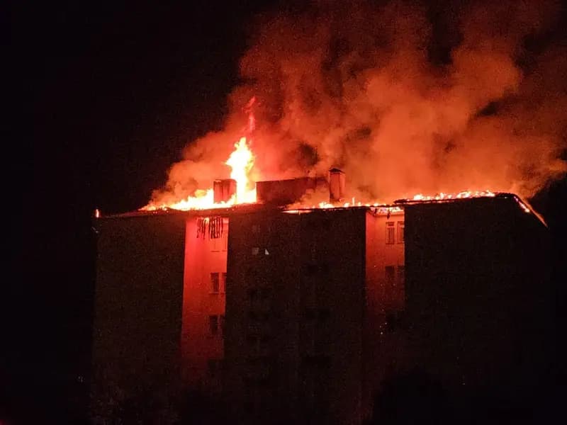 Aydın'da Yurt Yangını: 46 Öğrenci Sağ Salim Kurtarıldı