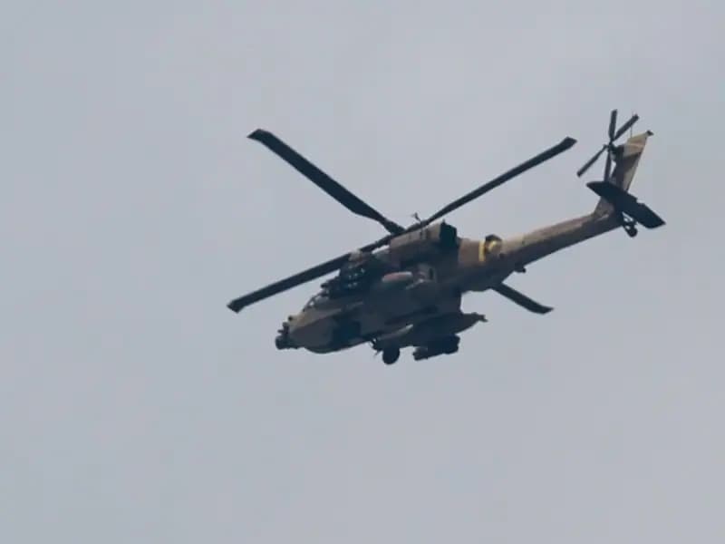 Gazze'de İsrail Helikopteri Düştü: 2 Asker Hayatını Kaybetti