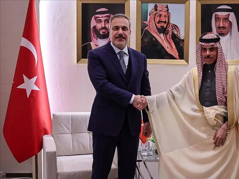 Dışişleri Bakanı Fidan, Suudi Mevkidaşı ile Görüştü