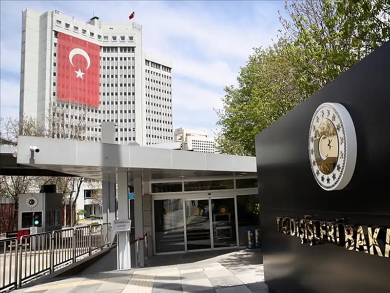 Dışişleri Bakanlığı'ndan Batı Şeria'daki Saldırılara Kınama