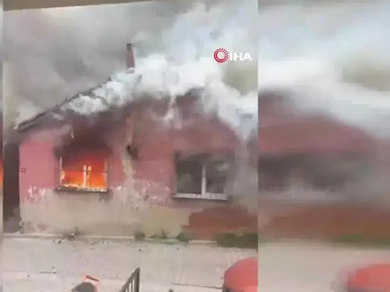 İstanbul Kağıthane'de gecekondu yangını: 1 ölü