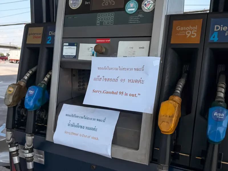 Hürmüz Krizi Tayland'da Akaryakıt Sıkıntısına Yol Açtı