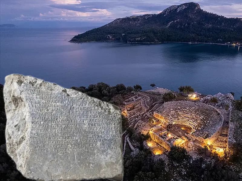 Fethiye'de Antik Döneme Ait Kira Sözleşmesi Ortaya Çıktı
