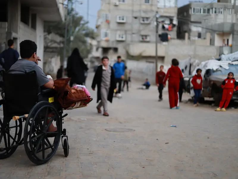 Gazze'de Savaş Kalıntıları: Ampute Muhammed'in Çağrısı