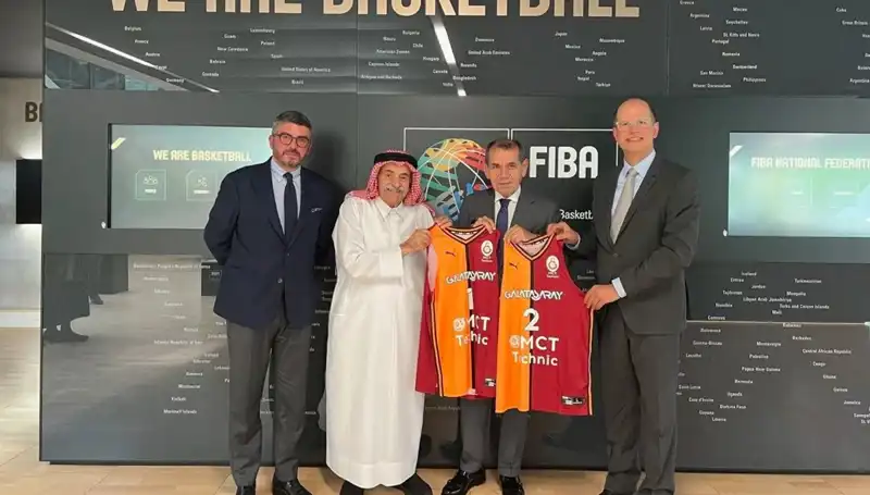 Galatasaray, FIBA’ya Tarihi Ziyaretle Basketbol İşbirliğini Güçlendirdi