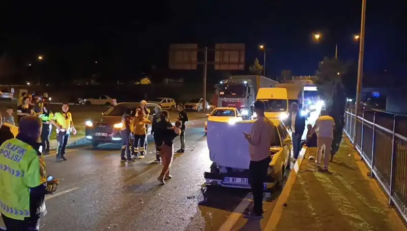 Otoyolda Meydana Gelen Kazada İkisi Çocuk Dört Yaralı: Detaylar Şoke Edici