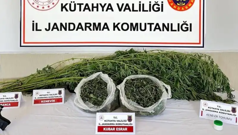 Kütahya’da Uyuşturucu Operasyonu: Güvenlik Güçlerinden Çarpıcı Başarı