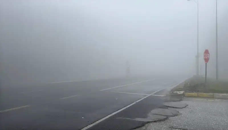 Bolu Dağı'nda Sis Felaketi: Görüş Mesafesi Alarm Veriyor!