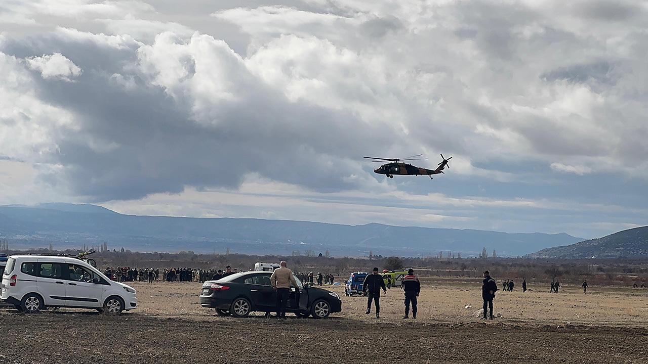 Isparta'da Askıeri Helikopter Düştü: 6 Asker Şehit