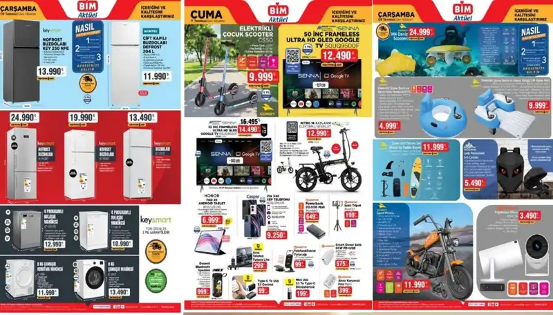 BİM'den Mükemmel İndirimler: Elektronik ve Ev Eşyaları Bu Hafta Sizlerle!