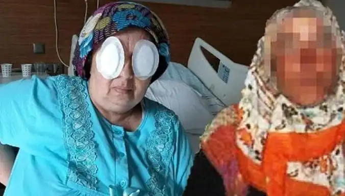 Kütahya'da Dehşet Anları: Şizofreni Hastası Kadının Gözlerini Oydı!