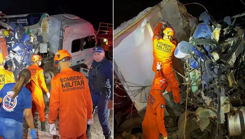 Brezilya'da Feci Otobüs Kazası: 11 Can Aldı, 45 Kişi Yaralandı